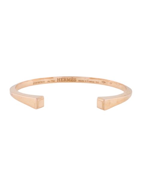 clou de forge hermes|Hermès 18K Clou De Forge Cuff Bracelet .